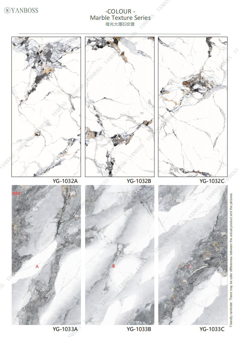 Nano Environmentally Friendly Wall Panels Marble Texture Series 1-25