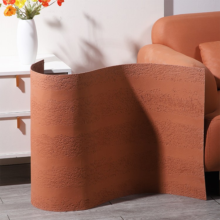 MCM Clay board/soft stone/polymer clay/rammed earth /indoor and outdoor can be used for the ground