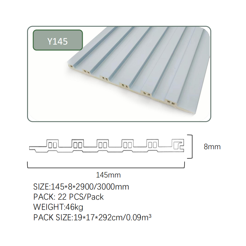 Grille Panel pvc nano environmental protection wall panel grille panel plastic decorative materials